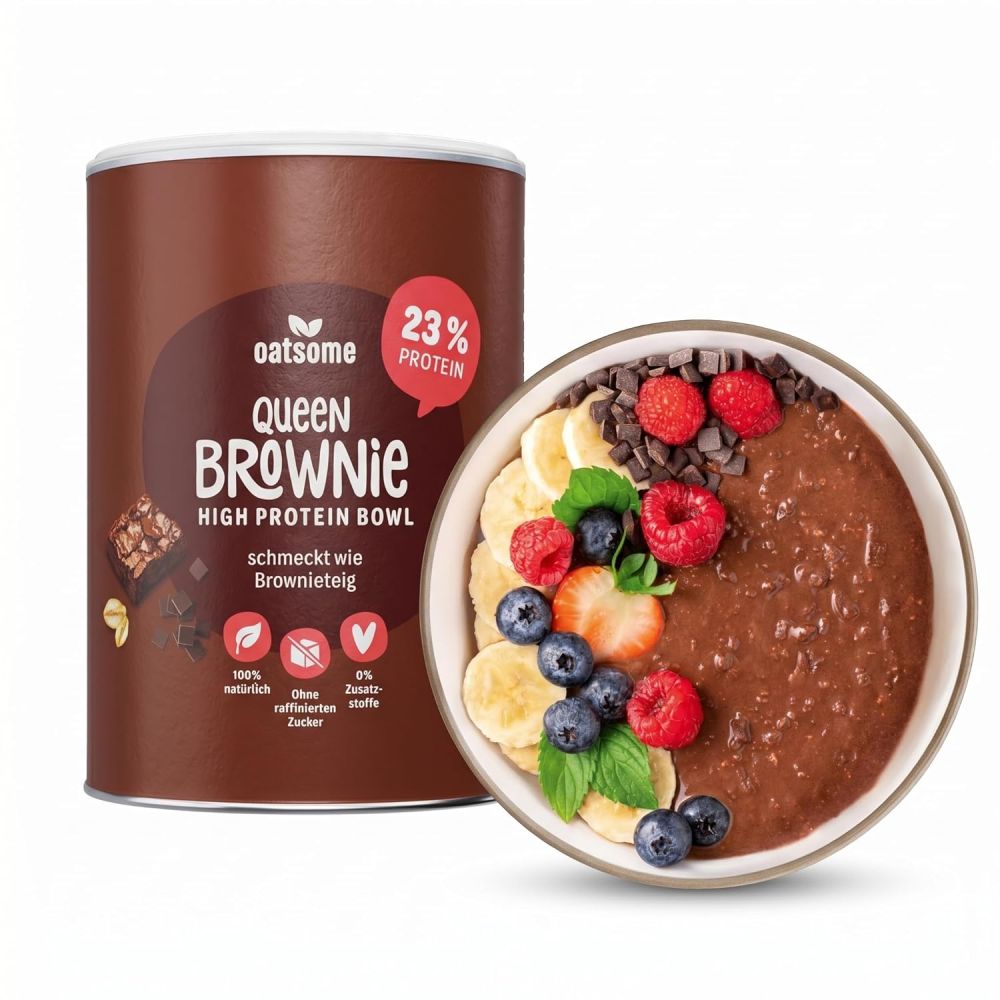 OATSOME® Queen Brownie | Für alle, die morgens schon Krönchen tragen 400g