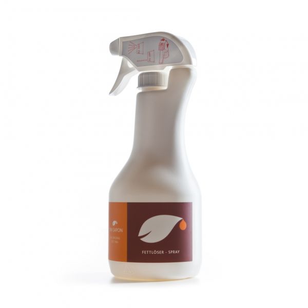 Sprühflasche mit Sprühkopf für BIO Fettlöser von Uni Sapon - 500 ml - wiederbefüllbar