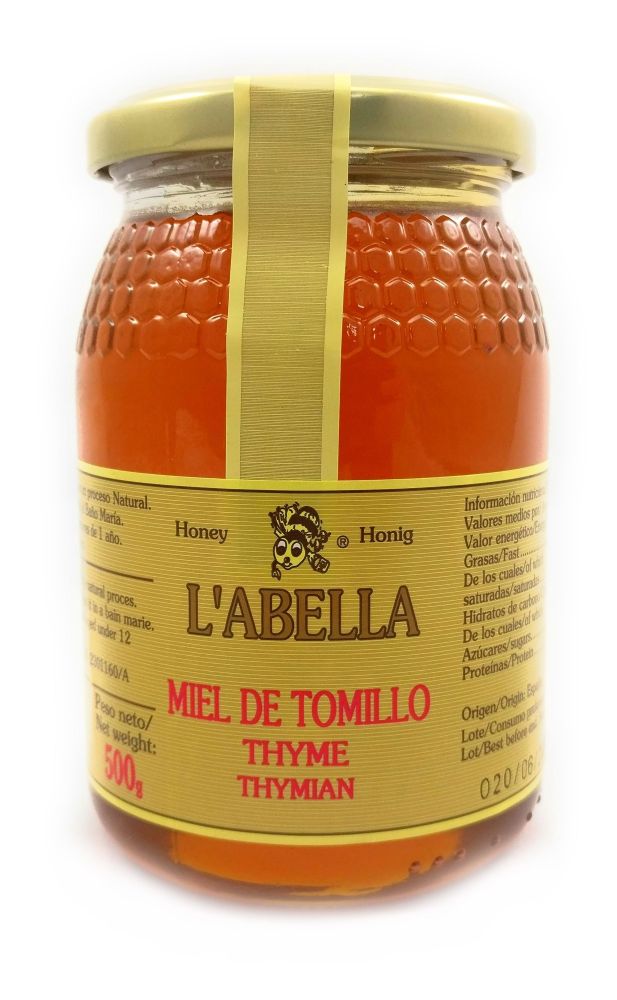 Thymianhonig aus Spanien - Premium Qualität - reines Naturprodukt - kaltgeschleudert - im Glas