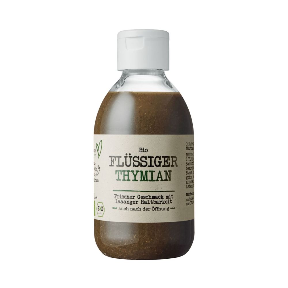 Northern Greens - Flüssiger Thymian, Bio zum würzen Squeezebottle 240g