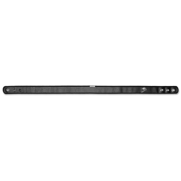 NOGRAD - Neopren Gürtel - Ideal als leichter Sport-Gürtel - Aerobelt Pied de Poule Black