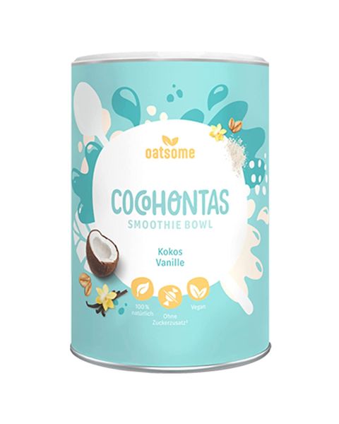 Oatsome - Cocohontas - Smoothie Bowl - Nährstoff Frühstück mit 100% natürlichen Zutaten & ohne Zusat