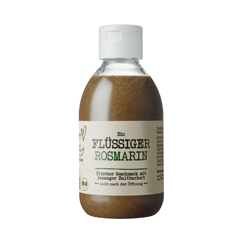 Northern Greens - Flüssiger Rosmarin, Bio zum würzen Squeezebottle 240g