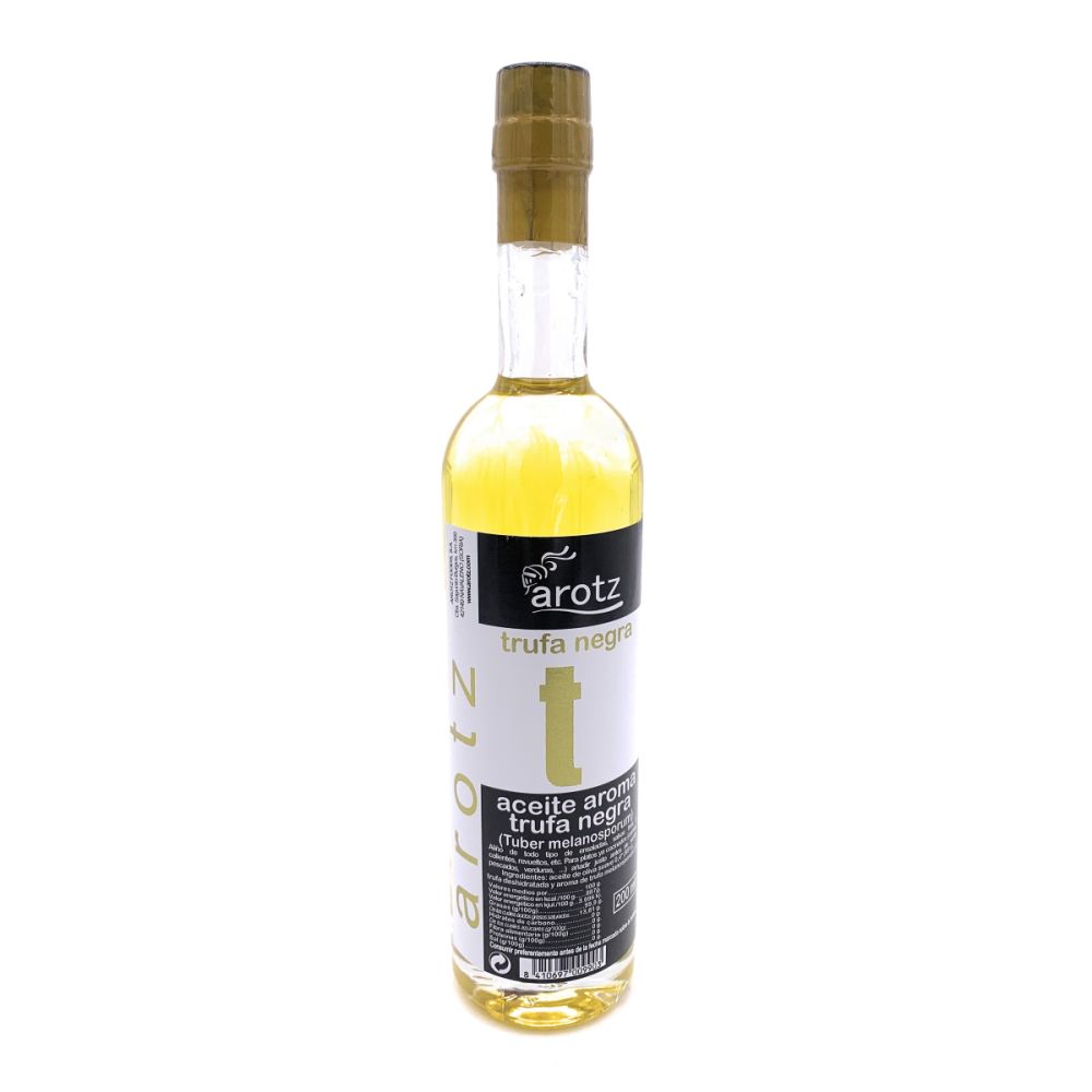 Trüffelöl der Spitzenklasse aus Spanien - Extra natives Olivenöl mit schwarzem Trüffel und Trüffelar