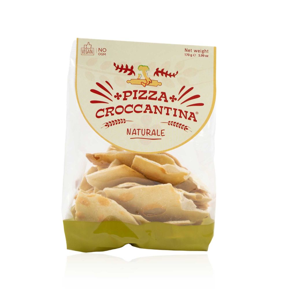 PIZZA CROCCANTINA - Cracker pikant - Natur 170g