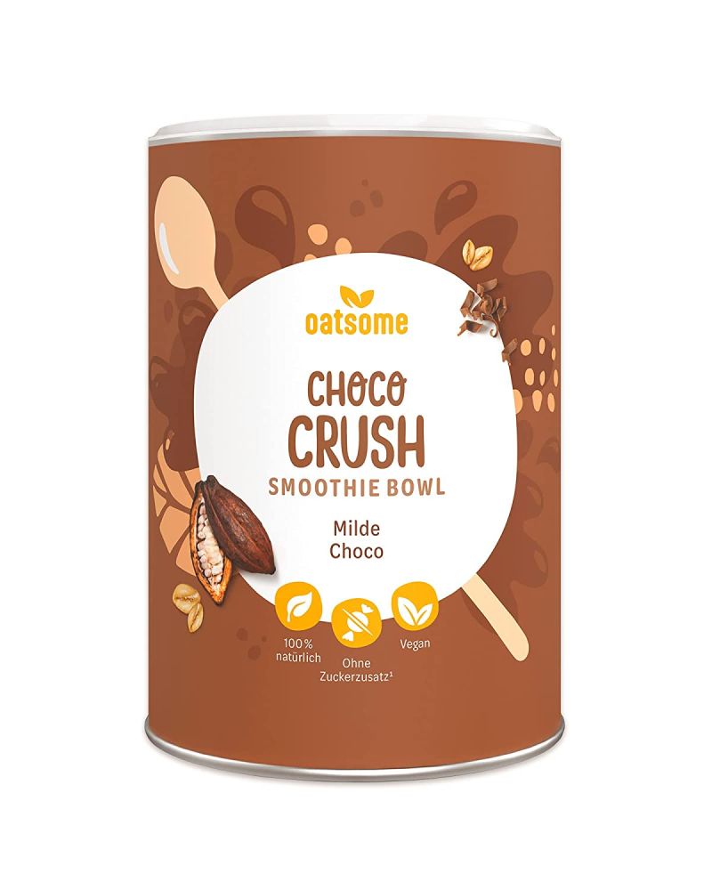 OATSOME® Choco Crush | Smoothie Bowl - Nährstoff Frühstück mit 100% natürlichen Zutaten & ohne Zusat