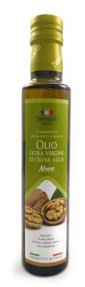 Extra Natives Olivenöl mit natürlichen Walnussaroma aus Italien - höchste Qualität - 250 ml