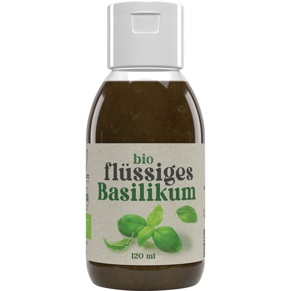 Northern Greens - Flüssiger Basilikum, Bio zum würzen Squeezebottle 120g