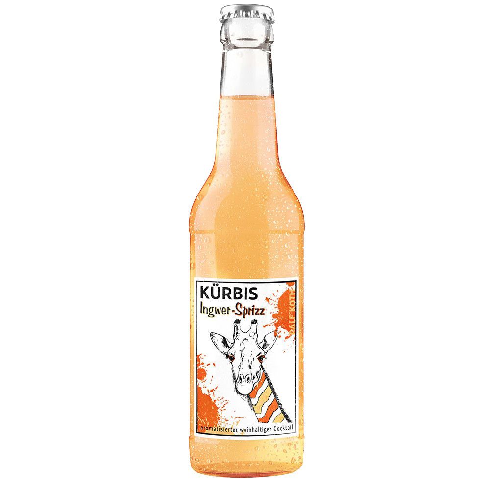 KÜRBIS Ingwer-Sprizz (0,275l) | Der würzig-süße Herbst-Aperitif to go