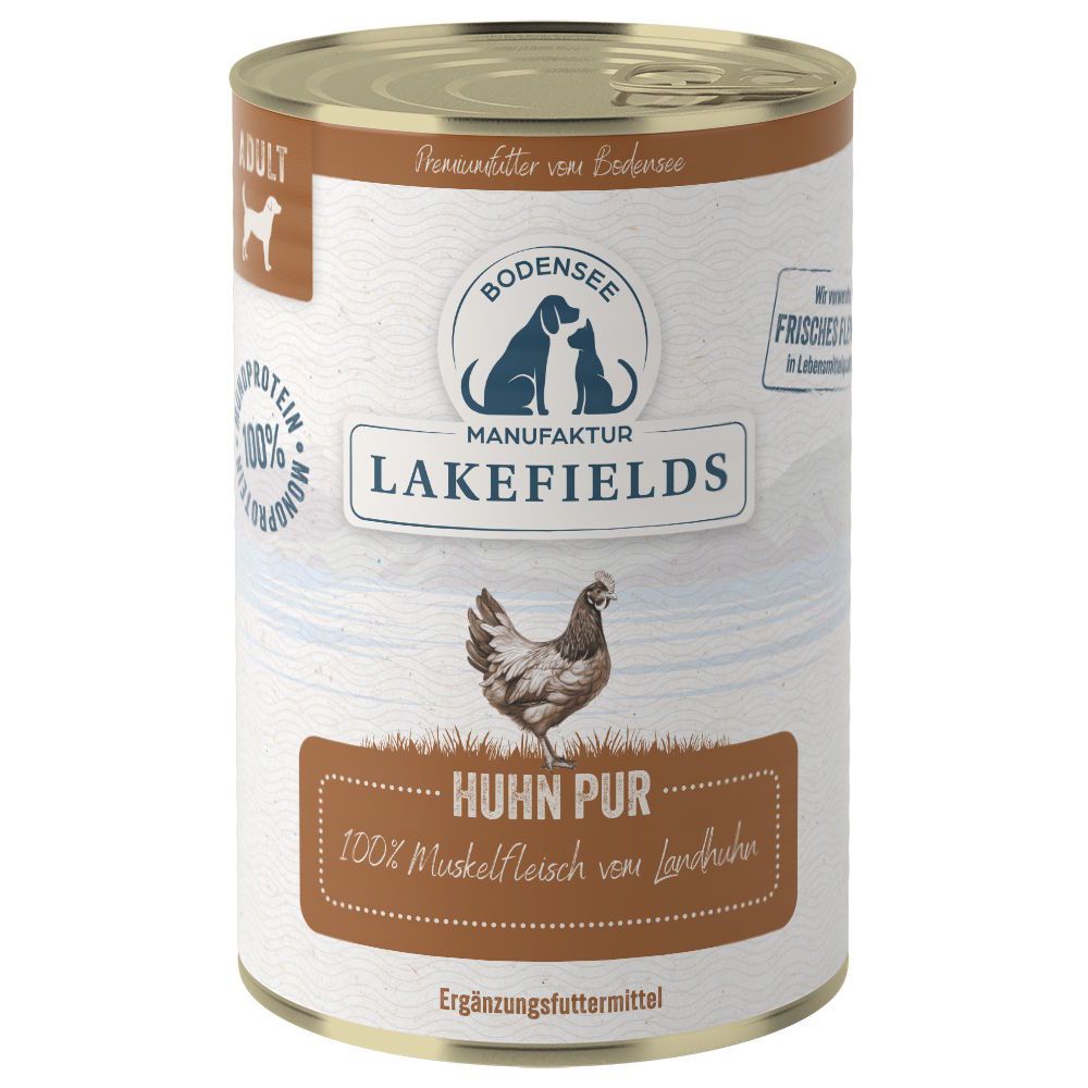 LAKEFIELDS MANUFAKTUR Ergänzungsfutter Huhn PUR für Hunde