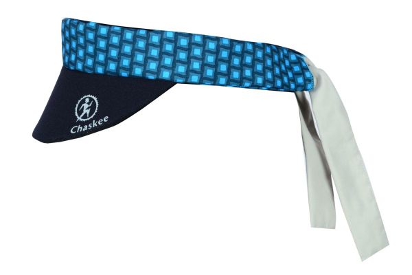 CHASKEE - Snap Cap Visor Fancy Squares
