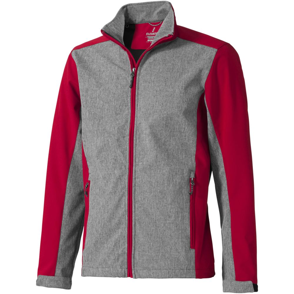 Elevate Vesper Softshell Jacke atmungsaktiv & wasserfest - Rot