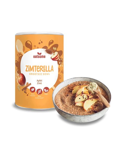 Oatsome - Zimterella - Smoothie Bowl - Nährstoff Frühstück mit 100% Natürlichen Zutaten & ohne Zusa