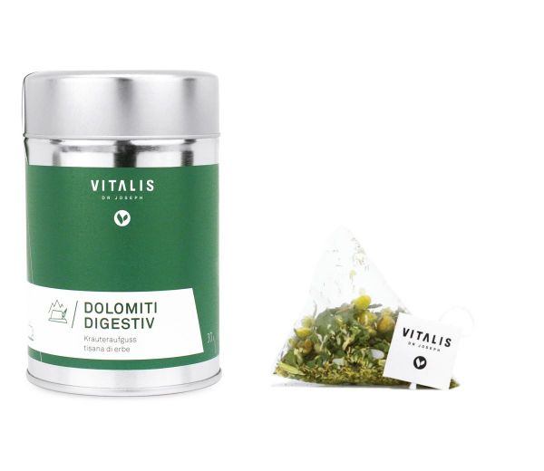 Vitalis - Kräutertee Dolomiti Digestiv 36g - Tee von Vitalis Dr. Joseph
