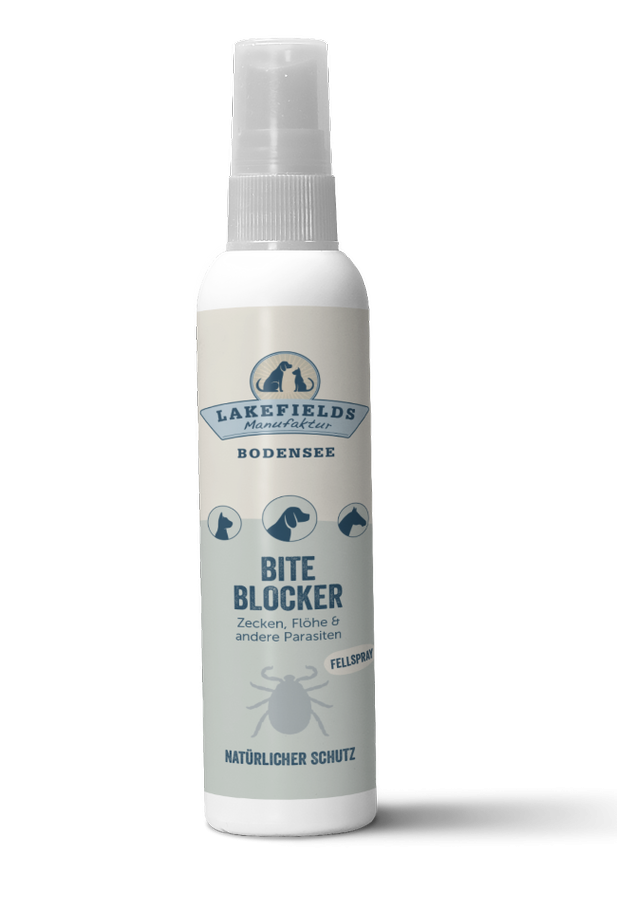 LAKEFIELDS Zeckenspray - Natürlicher Insektenschutz für Hunde, Katzen und Pferde – Anti Zecken Spray