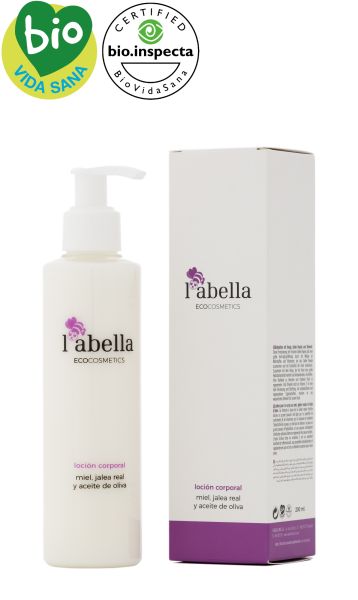 BIO Bodylotion mit Honig und Olivenöl - pflegt trockene Haut - Naturprodukt