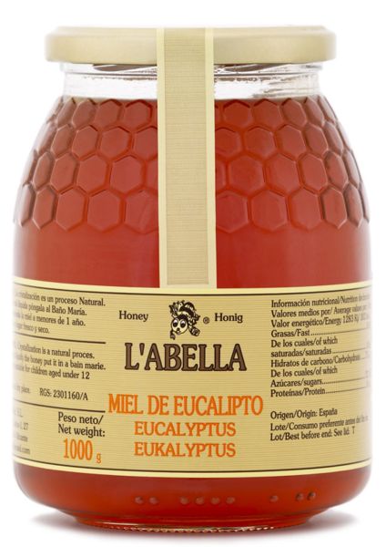 Eukalyptushonig aus Spanien - Premium Qualität - reines Naturprodukt - kaltgeschleudert - im Glas