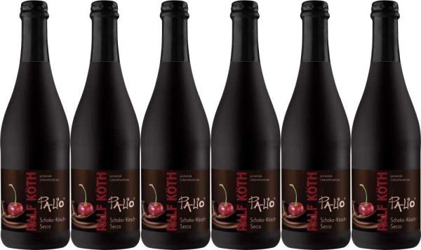 Palio - Schoko Kirsch Secco 6x 0,75l - Fruchtiger Perlwein