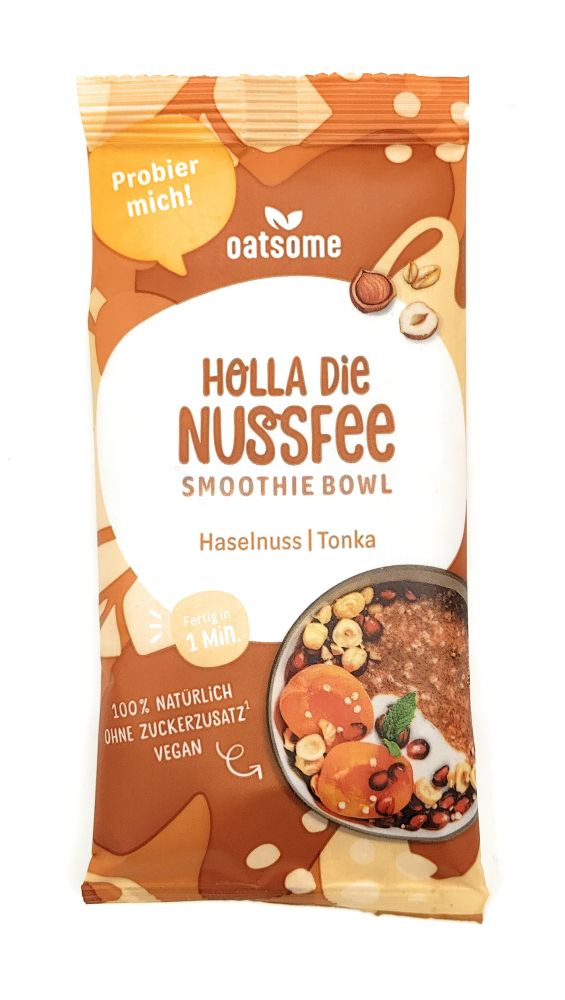 Oatsome Smoothie Bowl Holla die Nussfee - Smoothie zum löffeln - Frühstückersatz, Holla die Nussfee,