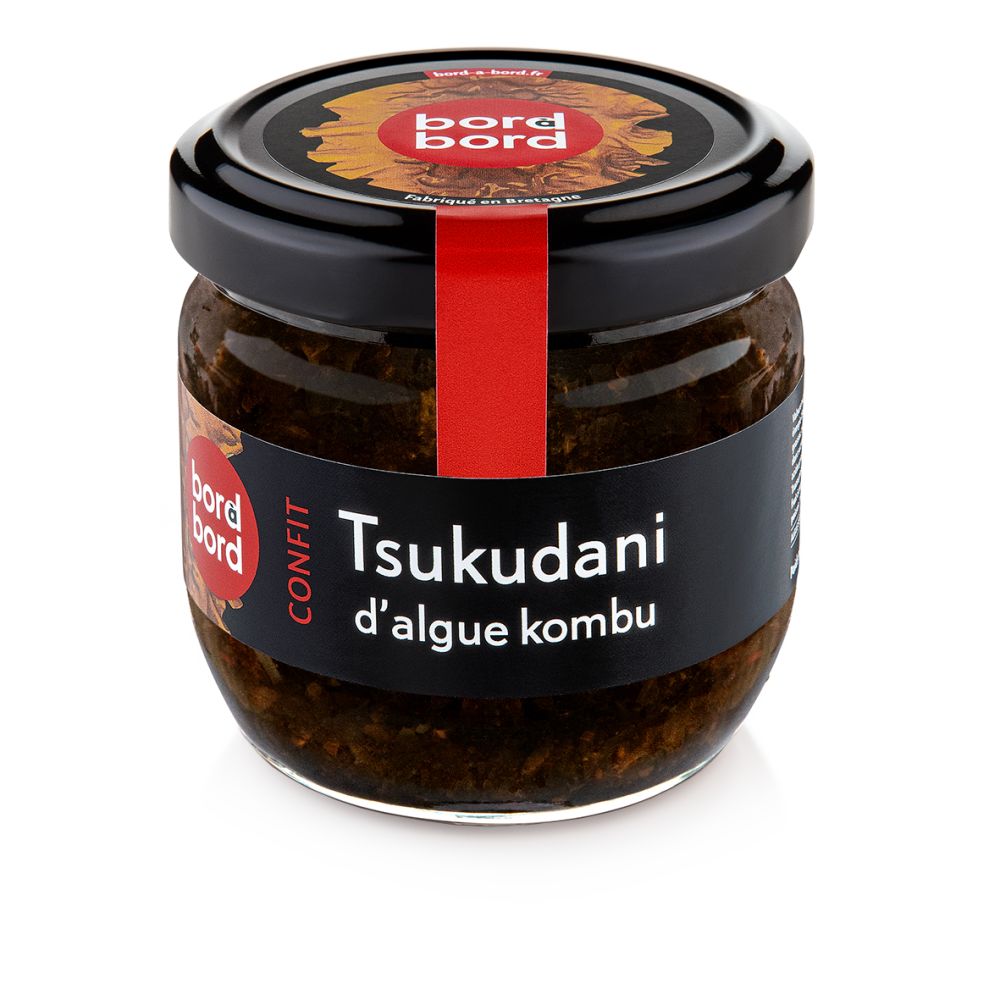 Bord à bord Tsukudani von Royal Kombu Alge 100g aus Frankreich/Bretagne/Atlantik | Laborgeprüfte Alg