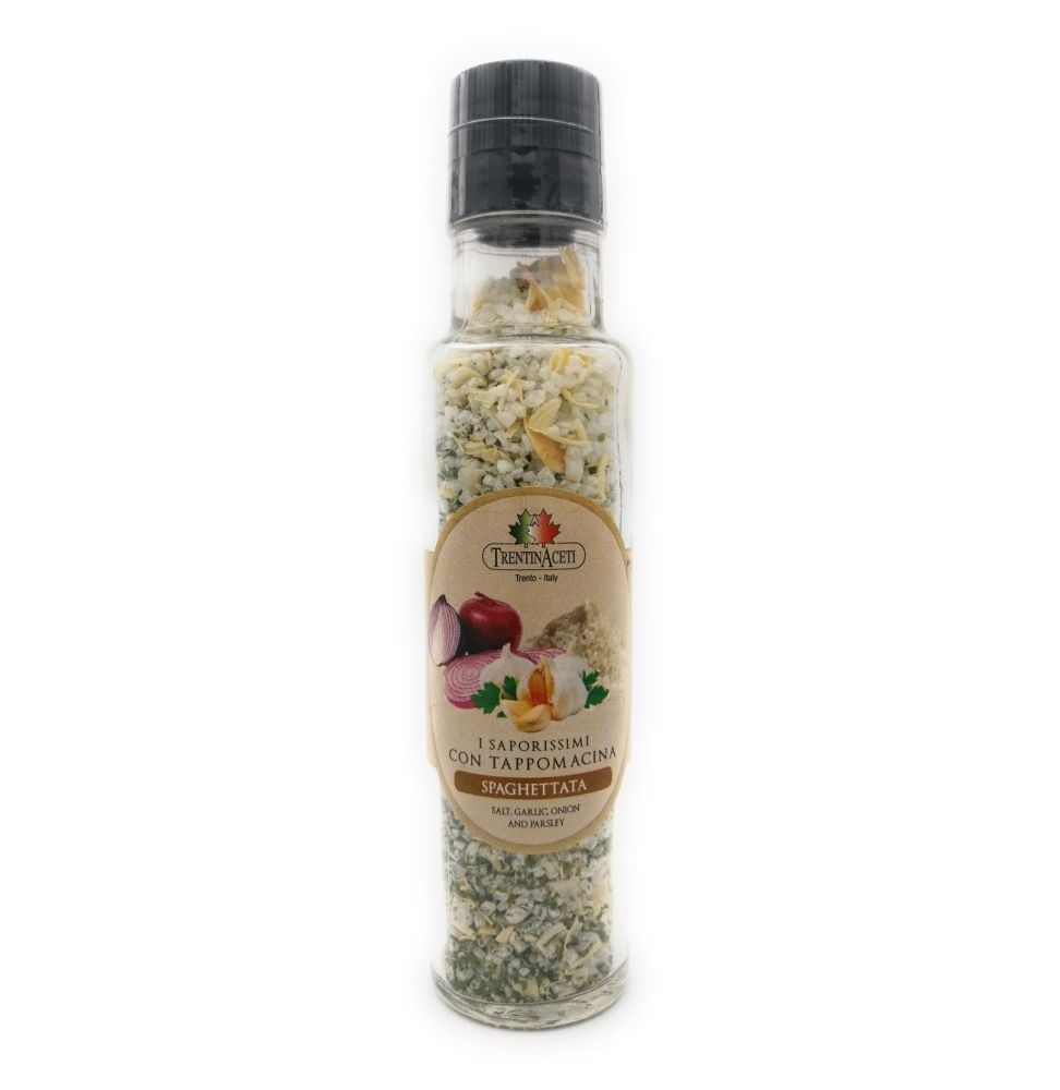 Italienische Spaghetti Gewürzmischung zum Kochen - Spaghetti Salz - höchste Qualität - 220 ml