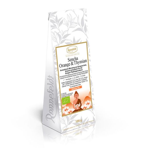 Ronnefeldt - Sencha Orange & Thymian - Bio - Wellness Tee - 75g