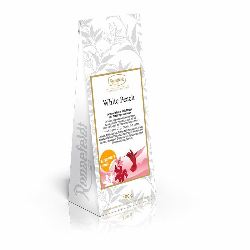 Ronnefeldt - White Peach - Aromatisierter Früchtetee - 100g