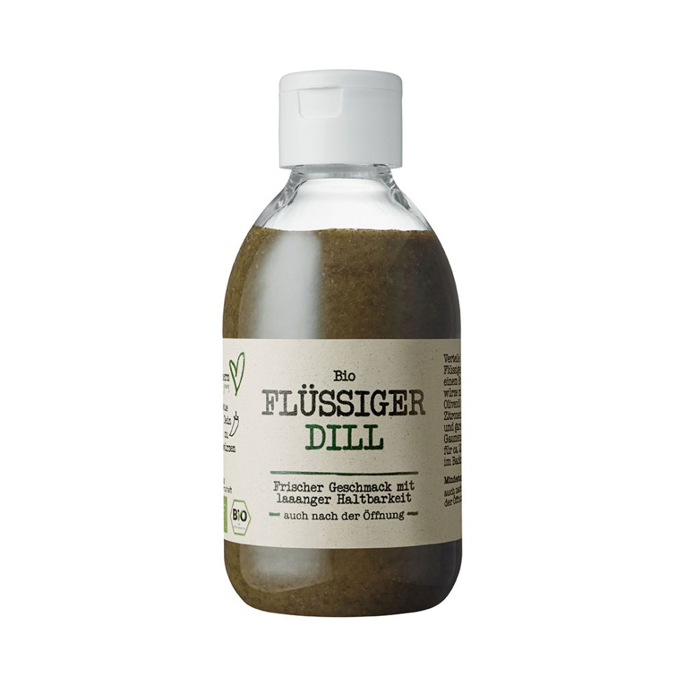 Northern Greens - Flüssiger Dill, Bio zum würzen Squeezebottle 240g