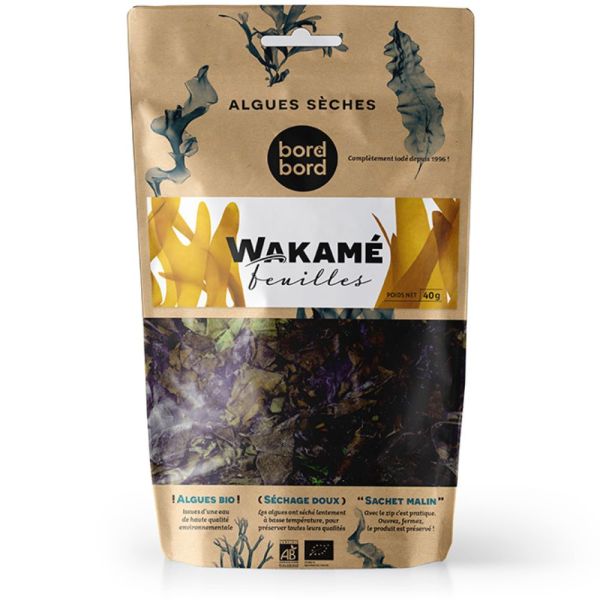 Bord A Bord Bio Wakame Blatter 40g Aus Dem Atlantik Undaria Pinnatifida Getrocknete Algen Laborgepruft Fur Smoothies Oder Als Trocken Gemuse Outdoorkult