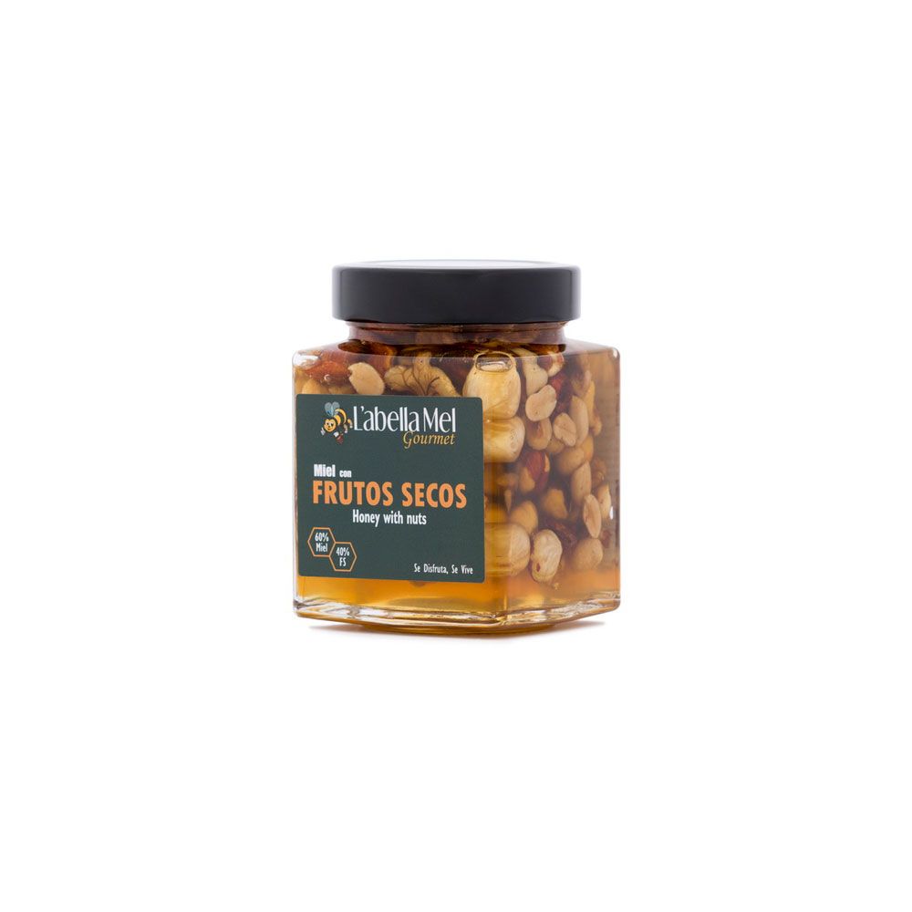 In spanischen Honig eingelegte Nussmischung - einzigartiges Produkt mit tollem Geschmack - 450 g