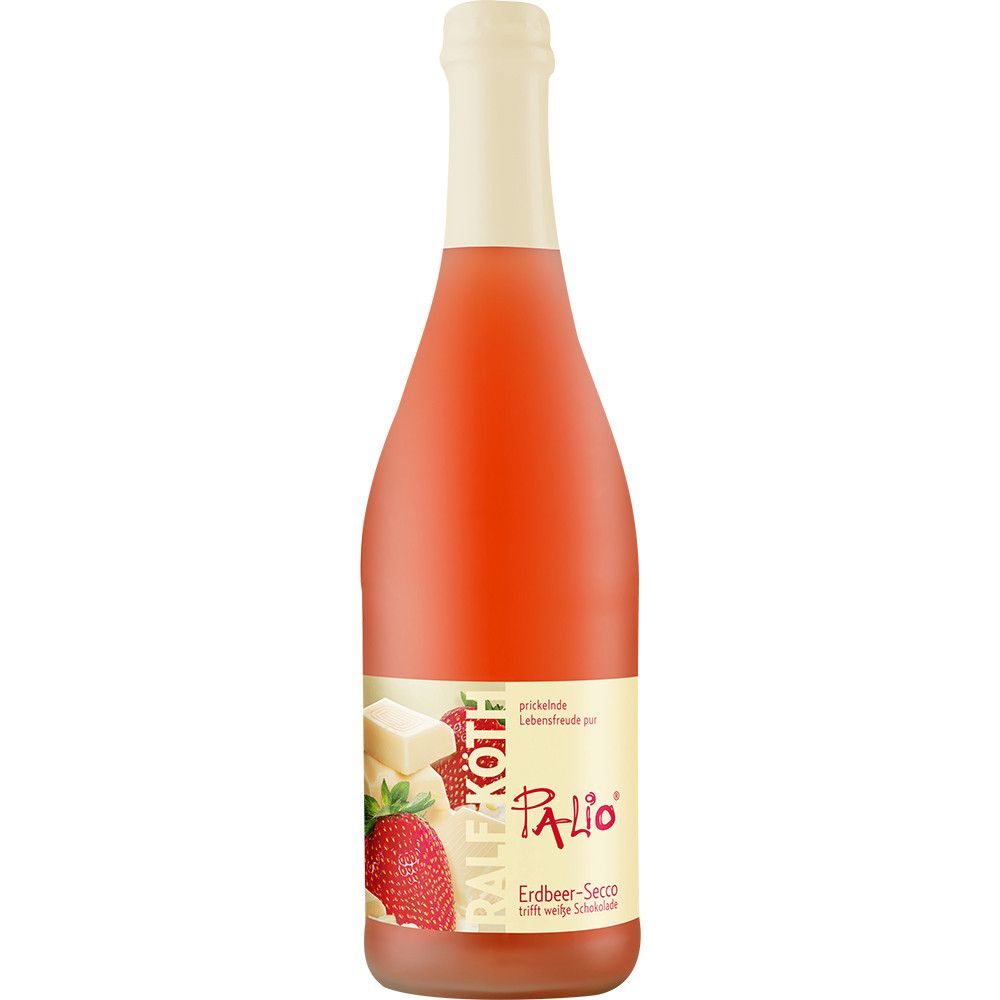 Palio Erdbeer-Secco & weiße Schokolade | Cremig-fruchtiger Dessert-Traum (0,75L)