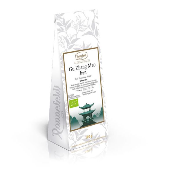Ronnefeldt - Gu Zhang Mao Jian - Bio - Grüner Tee aus China - 100g