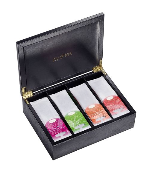Ronnefeldt - joy of tea box - 4 x 10 verschiedene Sorten - Teebeutel, 40 Portionen