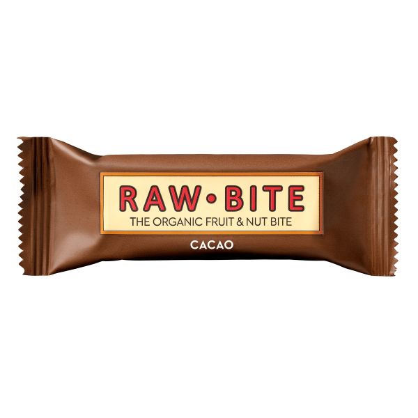 Raw Bite - Cacao Riegel - Frucht-Nussriegel mit Kakao