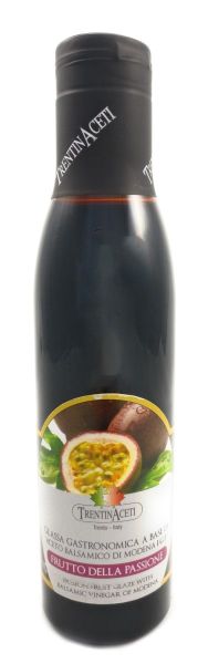 Passionsfrucht Balsamico - Balsamico Creme mit Aroma - 300 ml - Aceto Balsamico Di Modena IGP