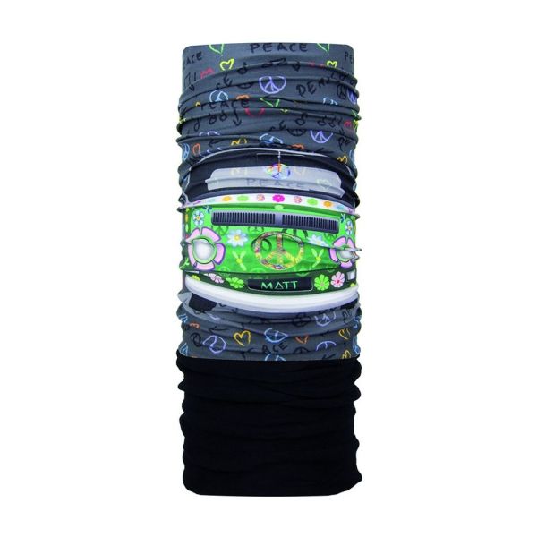 MATT - Winter Scarf mit Motiven - Unisex Tuch für den Winter