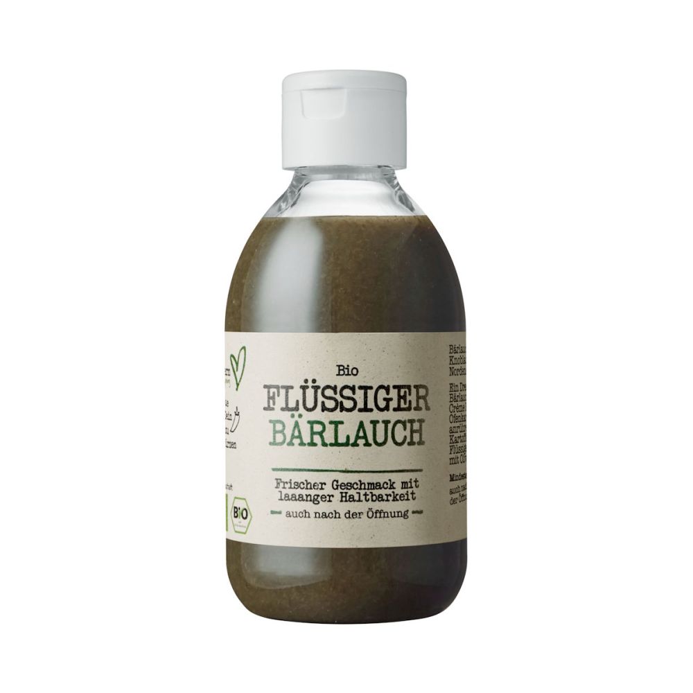 Northern Greens - Flüssiger Bärlauch, Bio zum würzen Squeezebottle 240g
