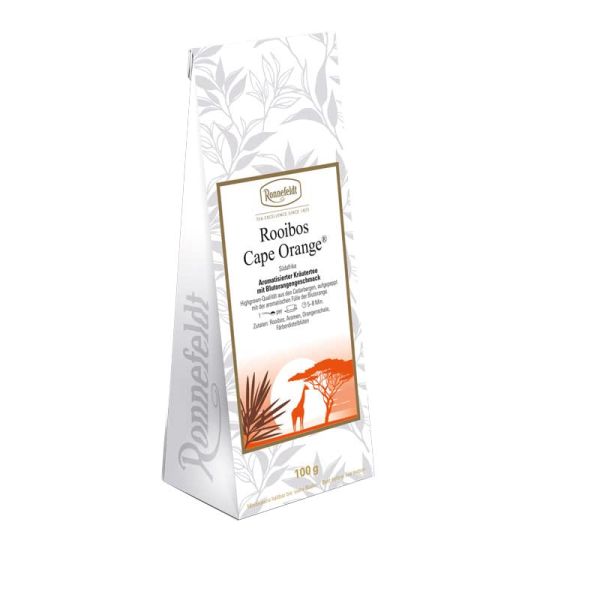 Vorschau: Ronnefeldt - Rooibos Cape Orange® - Aromat. Kräutertee aus Südafrika - 100g Vorschau: Ronnefeldt - Rooibos Cape Orange® - Aromat. Kräutertee aus Südafrika - 100g