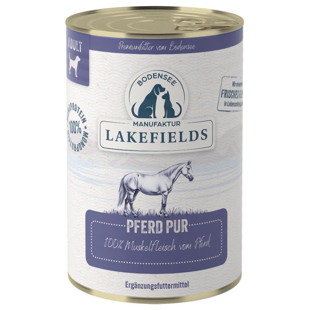 LAKEFIELDS MANUFAKTUR Ergänzungsfutter Pferd PUR für Hunde