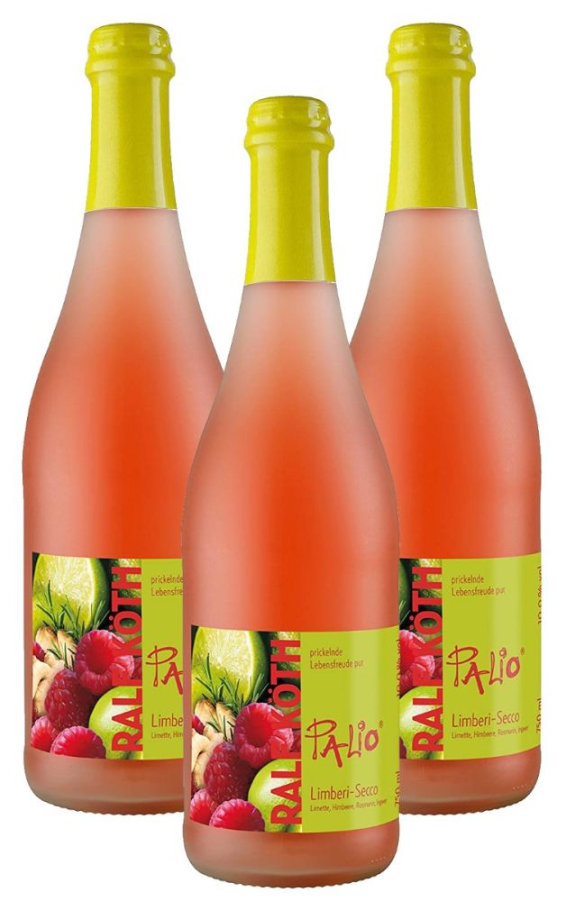 Palio - Limberi Secco 3x 0,75l - Fruchtiger Perlwein - Prämiert aus Deutschland