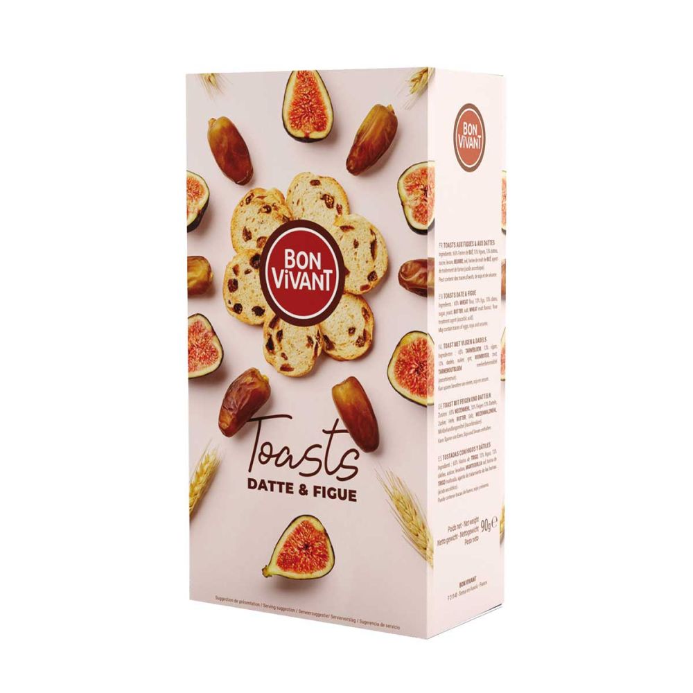 BON VIVANT - Toasts mit Datteln & Feigen 90g
