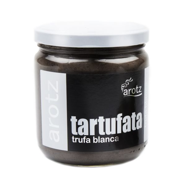 Echte Trüffel - Champignoncreme Paste - Tartufata Creme Paste mit weißem Trüffel verfeinert - 400 g