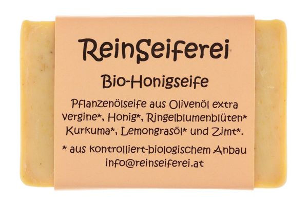 BIO - Honigseife - reine Naturseife - kalt gerührte Handseife aus Österreich - 75 g