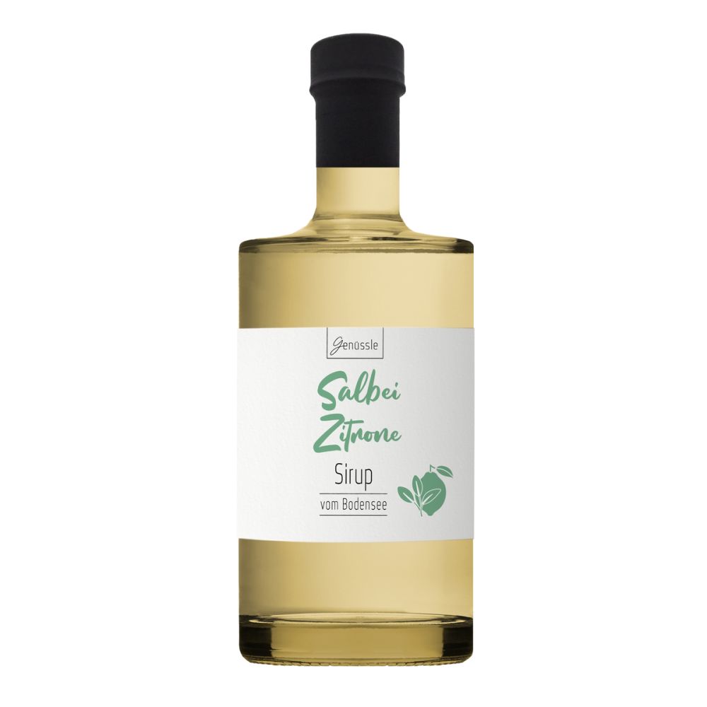 BIO Salbei-Zitronen-Sirup - Genüssle Salbei Sirup vom Bodensee